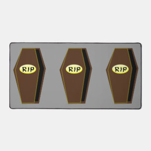 Alfrombrillas De Escritorio QEPD Ataúd de Halloween