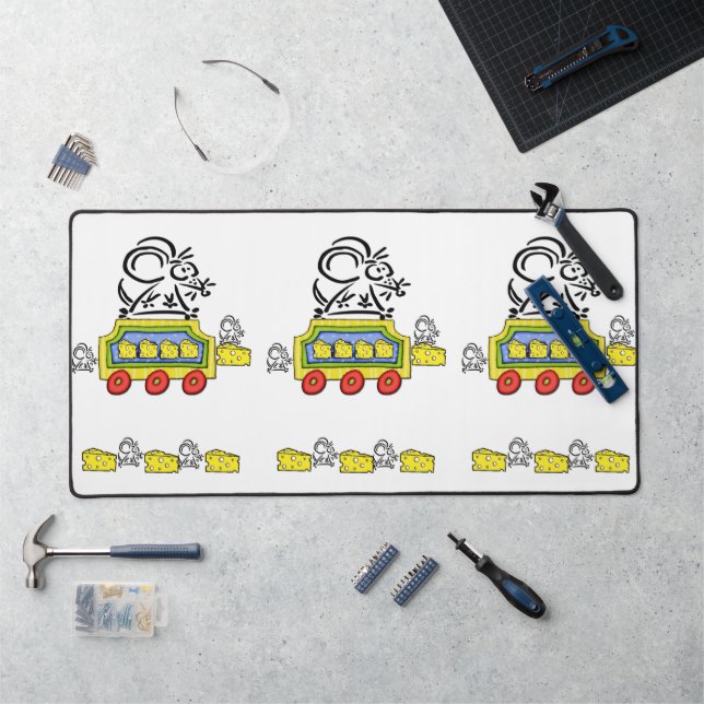 Alfrombrillas De Escritorio Queso de ratones de ratón de escritorio (Puesto de trabajo)