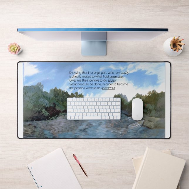 Alfrombrillas De Escritorio Quién soy hoy Inspirador (Oficina 1)