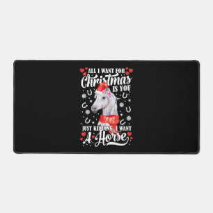 Alfrombrillas De Escritorio Quiero una camiseta de caballos Navidades