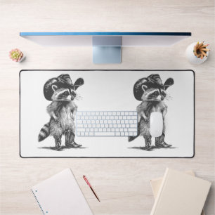 Alfrombrillas De Escritorio Racoon Cowboy Funny Racoon Gráfica Memes Hombres M
