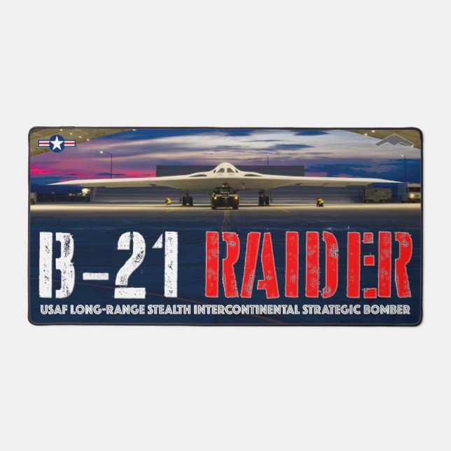 ALFROMBRILLAS DE ESCRITORIO RAIDER B-21 (Anverso)