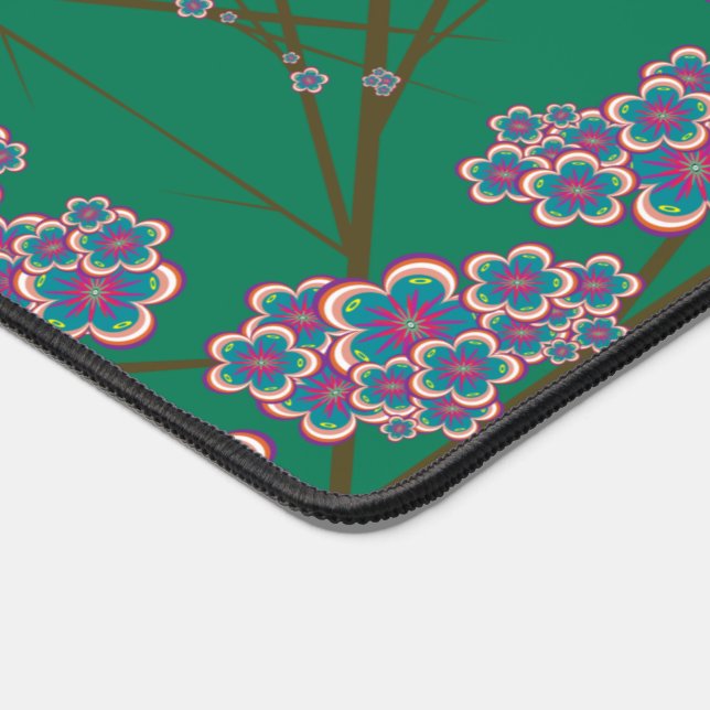 Alfrombrillas De Escritorio Ramas peculiares Jade Desk Mat (Esquina)