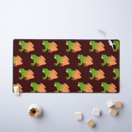 Alfrombrillas De Escritorio Rana verde ocre oscuro