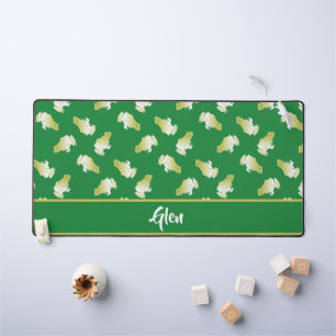 Alfrombrillas De Escritorio Ranas doradas en verde