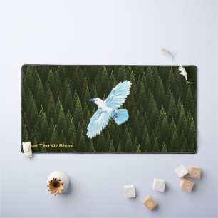 Alfrombrillas De Escritorio Ravas blancas en coníferas fractales