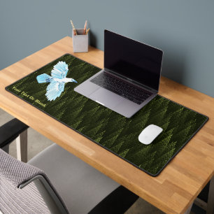 Alfrombrillas De Escritorio Ravas blancas en coníferas fractales