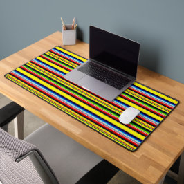 Alfrombrillas De Escritorio Rayas brillantes de serape