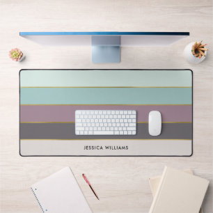 Alfrombrillas De Escritorio Rayas modernas personalizadas