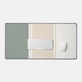 Alfrombrillas De Escritorio Rayas Pastel – Diseño de Espacio de Trabajo Neutra