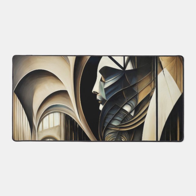 Alfrombrillas De Escritorio Realismo abstracto de Imsão em Tela (Anverso)