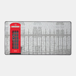 Alfrombrillas De Escritorio Red London Phone Booth with Name