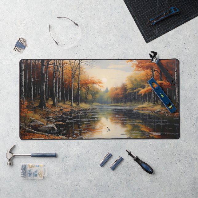 Alfrombrillas De Escritorio Reflejos de Otoño (Puesto de trabajo)