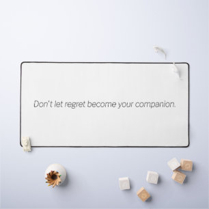 Alfrombrillas De Escritorio Regret Desk Mat