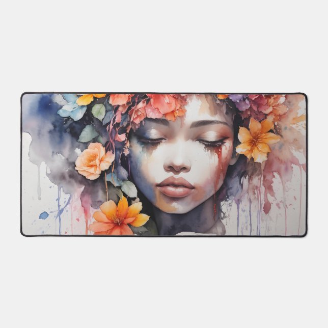 Alfrombrillas De Escritorio Reina afroamericana (Anverso)