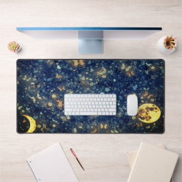 Alfrombrillas De Escritorio Resplandor Lunar Medianoche Fantasía Celestial