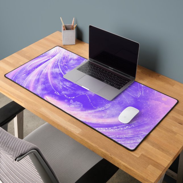 Alfrombrillas De Escritorio Resumen Dandelions rosados y luciérnagas (Oficina 2)