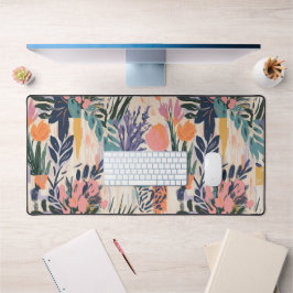 Alfrombrillas De Escritorio Resumen Diseño de arte de la vasa floral en pastel