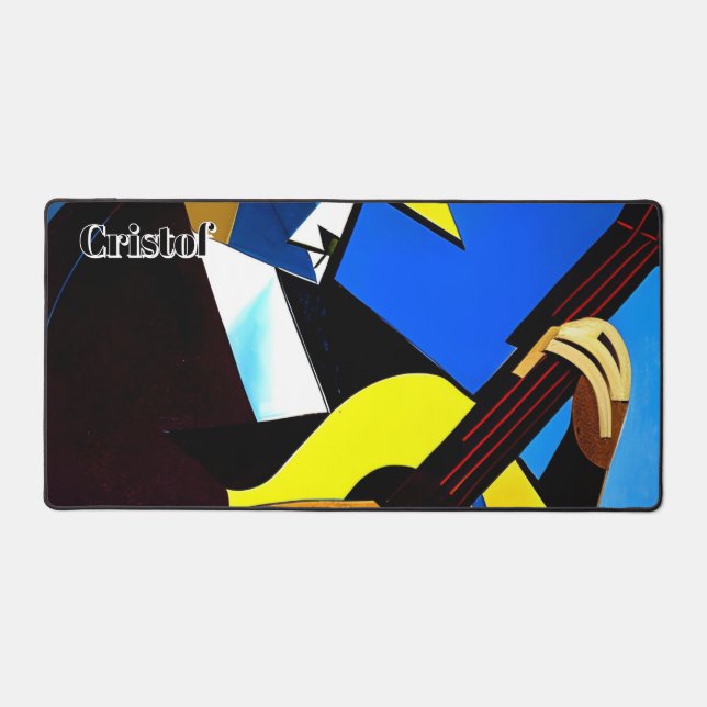 Alfrombrillas De Escritorio Resumen Guitarista Español. Personalizado (Anverso)