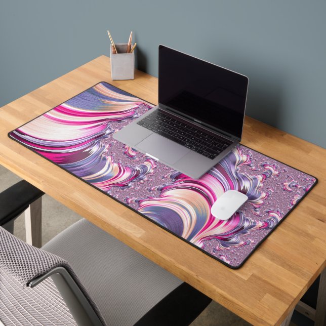 Alfrombrillas De Escritorio Resumen Pink Purple Spiral Fractal (Oficina 2)