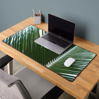 Alfrombrillas De Escritorio Resumen verde tropical de palmeras que se abruman