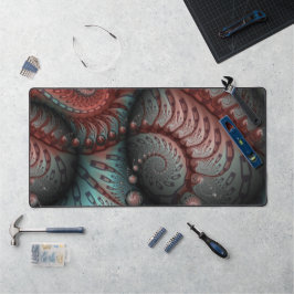 Alfrombrillas De Escritorio Resumen Vivid Fantasy Fractal Art Brown Blue