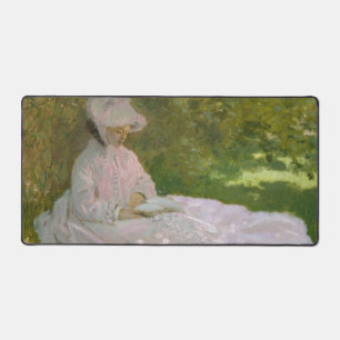 Alfrombrillas De Escritorio Retrato impresionista de primavera, Claude Monet