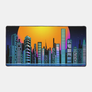 Alfrombrillas De Escritorio Retro City-1 Gaming Mousepad