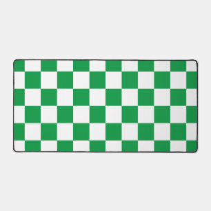Alfrombrillas De Escritorio Retro verde y blanco controlado