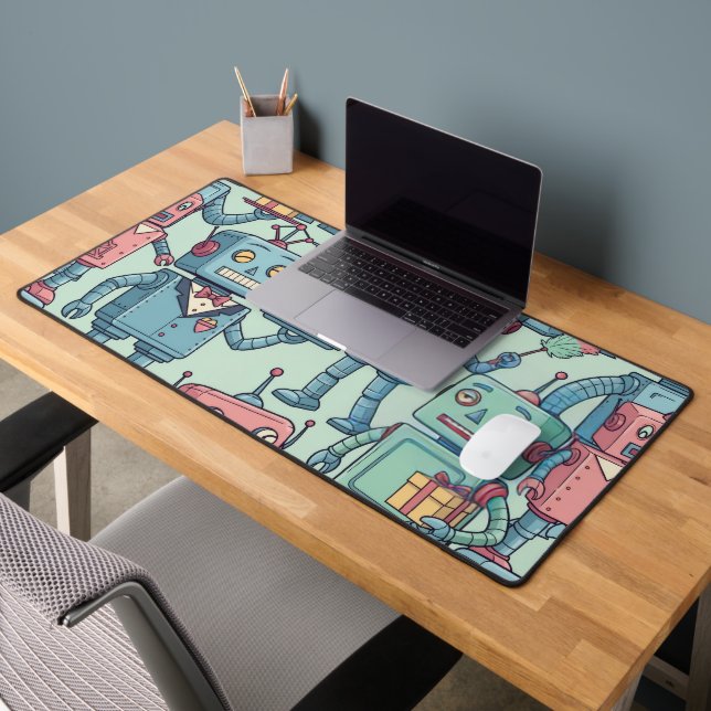 Alfrombrillas De Escritorio Robot Butler Service - 1950s Domestic Helpers (Oficina 2)