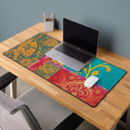 Alfrombrillas De Escritorio Rojo verde de color ORIENTAL - Deskmat, almohadill