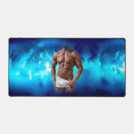 Alfrombrillas De Escritorio Ropa interior muscular barbuda de SlipperyJoe