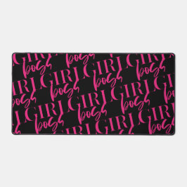 Alfrombrillas De Escritorio Rosa premium | Jefe Chica | Moderno Ultra