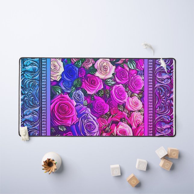 Alfrombrillas De Escritorio Rosas (Mesa para niños)