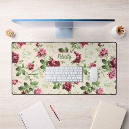 Alfrombrillas De Escritorio Rosas rosa rosa vintage nombre victoriano floral