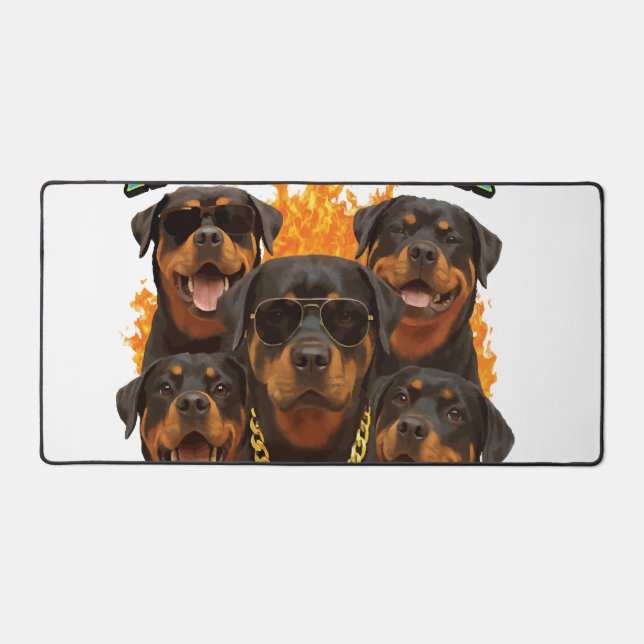 Alfrombrillas De Escritorio Rottweiler  (Anverso)