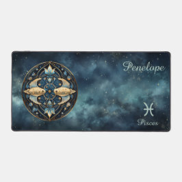 Alfrombrillas De Escritorio Rótulo de Nacimiento Zodiaco Pisces Astrolog