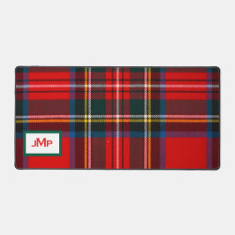 Alfrombrillas De Escritorio Royal Stewart Plaid Red MONOGRAM