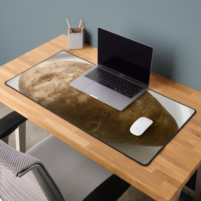 Alfrombrillas De Escritorio Russet Potato on White Plate Photograph (Oficina 2)