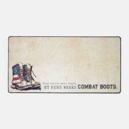 Alfrombrillas De Escritorio Rustic My Heart Usa Boots De Combate A Mamá Milita