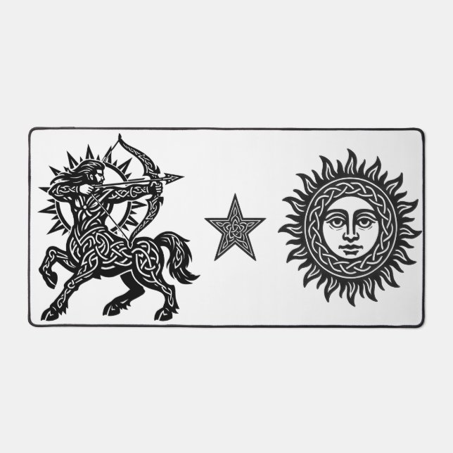 Alfrombrillas De Escritorio Sagitario — El Arquero de BurnsInHell (Anverso)