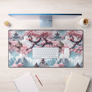 Alfrombrillas De Escritorio Sakura Serenity Temple Desk Mat
