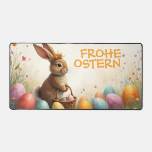 Alfrombrillas De Escritorio Saludos de primavera del conejo de Pascua