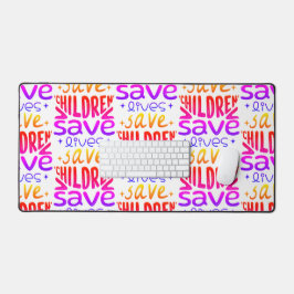 Alfrombrillas De Escritorio Salven niños, salven vidas