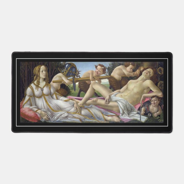 Alfrombrillas De Escritorio Sandro Botticelli - Venus y Mars (Anverso)