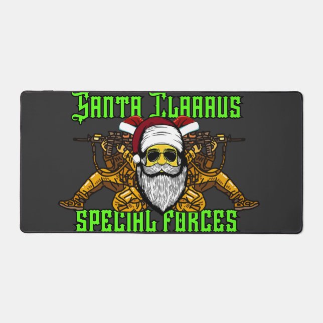 Alfrombrillas De Escritorio Santa, fuerzas especiales, ejército (Anverso)