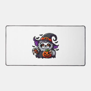 Alfrombrillas De Escritorio Scary Halloween Sloth Witch Gorra disstume espeluz