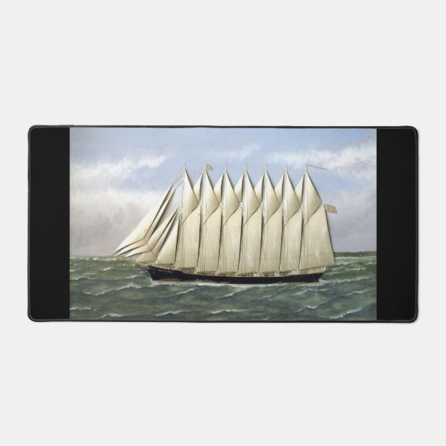 Alfrombrillas De Escritorio Schooner Thomas W Lawson años 1900 (Anverso)