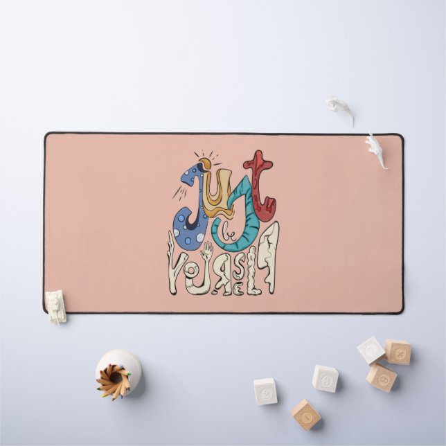 Alfrombrillas De Escritorio Sé Negrita, Sé Tú: Sé Tú Mismo. (Mesa para niños)