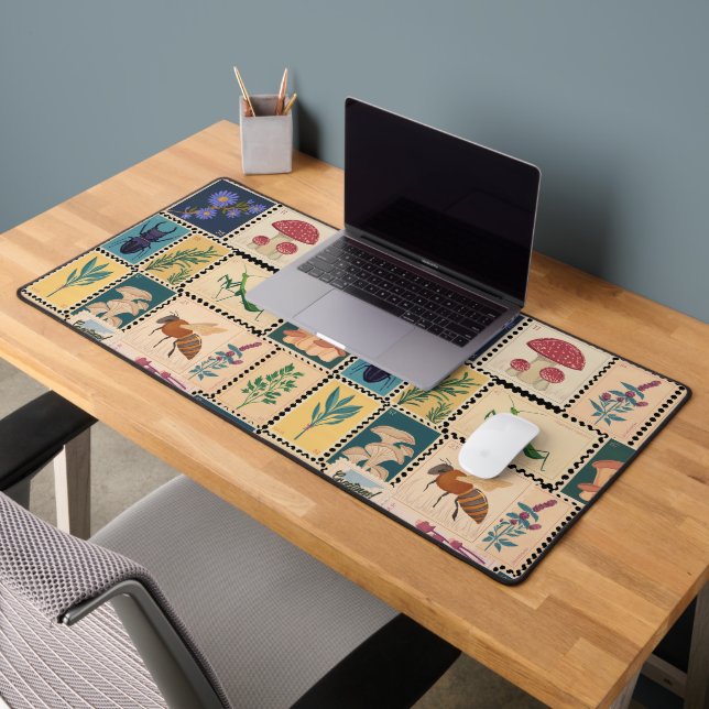 Alfrombrillas De Escritorio Sellos de época Diseño Guay de patrón único (Oficina 2)